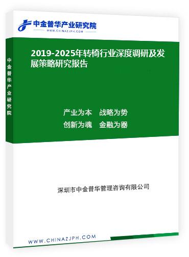2019-2025年轉椅行業(yè)深度調研及發(fā)展策略研究報告